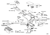 5880433511-PANEL SUB-ASSY, CONSOLE, UPPER