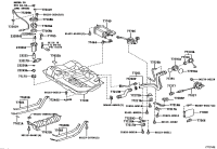 7716833060-PLATE, FUEL TANK VENT TUBE SET