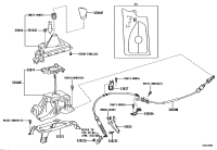 3350453110E0-KNOB SUB-ASSY, SHIFT LEVER