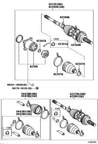 0442912020-BOOT KIT RR DRIVE
