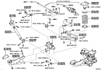4853148110-Shock absorber assy-rr, lh