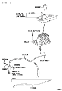 3350430570C0-KNOB SUB-ASSY, SHIFT LEVER
