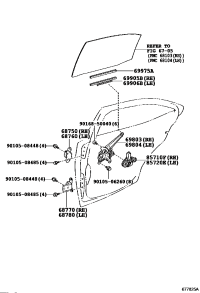 8572053121-MOTOR ASSY, POWER WINDOW REGULATOR, RH