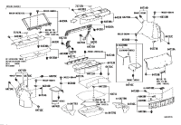 6433053460C0-PANEL ASSY, PACKAGE TRAY TRIM