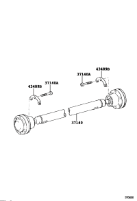 3714050010-Driveshaft assy.