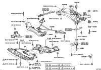 5120153010-CROSSMEMBER SUB-ASSY, FRONT SUSPENSION