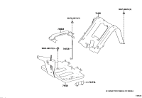 7441050040-Carrier assy-battery