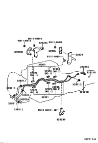 3292150020-TUBE, OIL COOLER INLET, NO.1