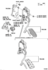 7811053110-PEDAL ASSY, ACCELERATOR
