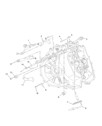 24269416-Oil seal, brake cable shaft