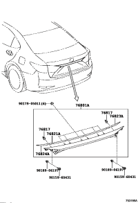 7680133641-GARNISH SUB-ASSY