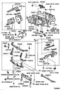 5320148010-SUPPORT SUB-ASSY, RADIATOR