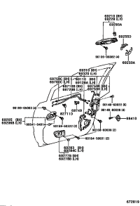 6920648010A0-HANDLE SUB-ASSY, FRONT DOOR INSIDE, LH