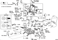 7212760100E1-COVER, SEAT TRACK BRACKET, INNER FRONT RH