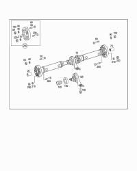 2114102316-PORSCHE CAYENNE CARDAN SHAFT
