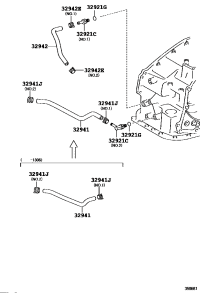 3294148040-HOSE, OIL COOLER INLET, NO.1