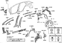 6563778020-LINER, REAR WHEEL HOUSE, RH