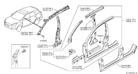 G60312FLMA-BODY ASSY-SIDE,LH