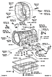 3510450020-CASE SUB-ASSY, AUTOMATIC TRANSMISSION