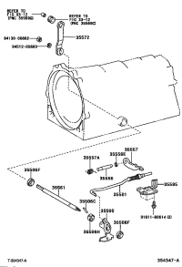 3550150010-ROD SUB-ASSY, PARKING LOCK