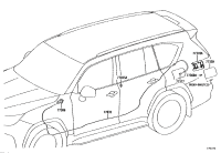 7703560240-CABLE SUB-ASSY, FUEL LID LOCK CONTROL