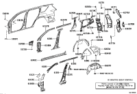 5570560040-PANEL SUB-ASSY, COWL TOP SIDE, RH
