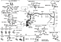 9094901E73-Clamp, brake tube, no.8