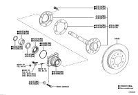 4230160050-SHAFT SUB-ASSY RR