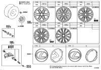 4260360710-ORNAMENT SUB-ASSY, WHEEL HUB