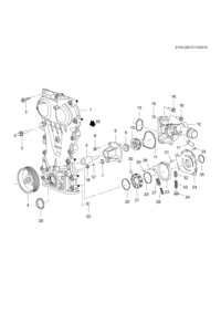 24104237-OIL PUMP