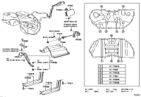 7703050030-LOCK ASSY, FUEL LID W/MOTOR