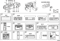 7459630040-LABEL, SIDE AIR BAG CAUTION