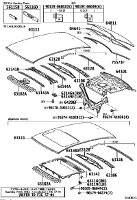 6314230904-REINFORCEMENT, ROOF PANEL, NO.2