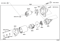 2810031071-STARTER12V 13T 1.4KWTOY CAMRY 4 CYL