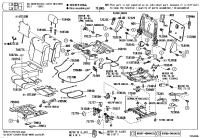 7183360170A0-COVER, REAR SEAT RECLINING, NO.1 LH