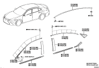 6749533070-SEAL, FR DOOR