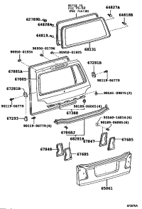 6506160221-PANEL SUB-ASSY, BACK DOOR