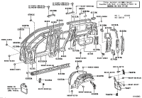 6016160A70-PANEL, QUARTER, RH