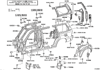 6102860260-PILLAR SUB-ASSY, FRONT BODY, OUTER LH