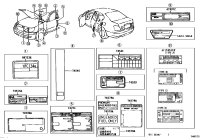 7459630050-LABEL, SIDE AIR BAG CAUTION