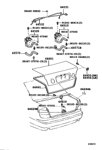644013A042-PANEL SUB-ASSY, LUGGAGE COMPARTMENT DOOR