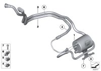 16137206995-PORSCHE CAYENNE VENT LINE