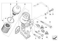 11421713838-Bracket & oil filter