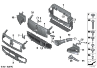 51748738855-AIR DUCT,RADIATOR FRT-F30
