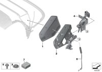 54347452495-Cover hinge lh