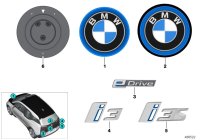 51147306454-Emblem rear BMW