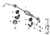 37126865287-STABILIZER MOUNTING E53