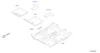 749773AW0A-Pad assy-floor, lh