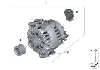 12317591271-ALTERNATOR 14V/150AMP1/E81/E87