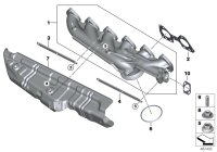 11627811221-OIL PAN UPPER GASKET/X5